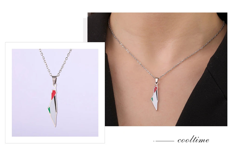 Palestine Pendant Necklacev