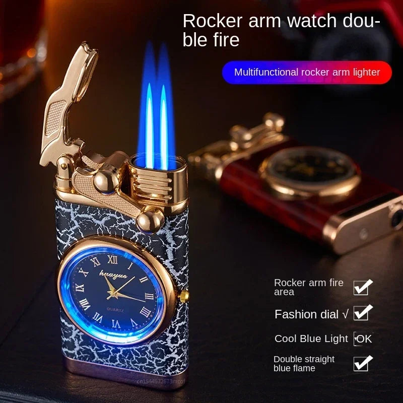 Windproof Gas Lighter Watch