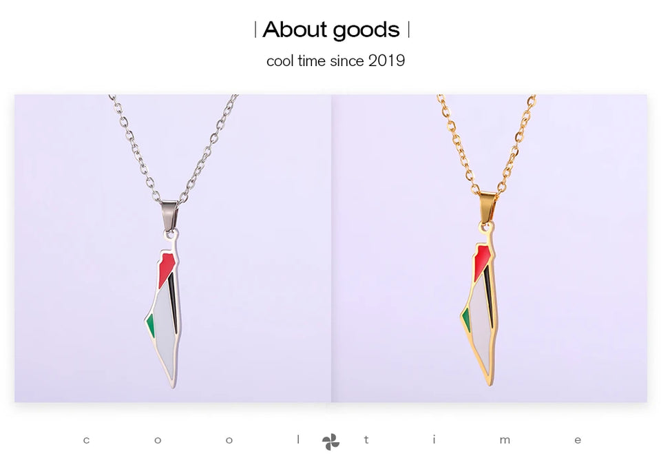 Palestine Pendant Necklacev