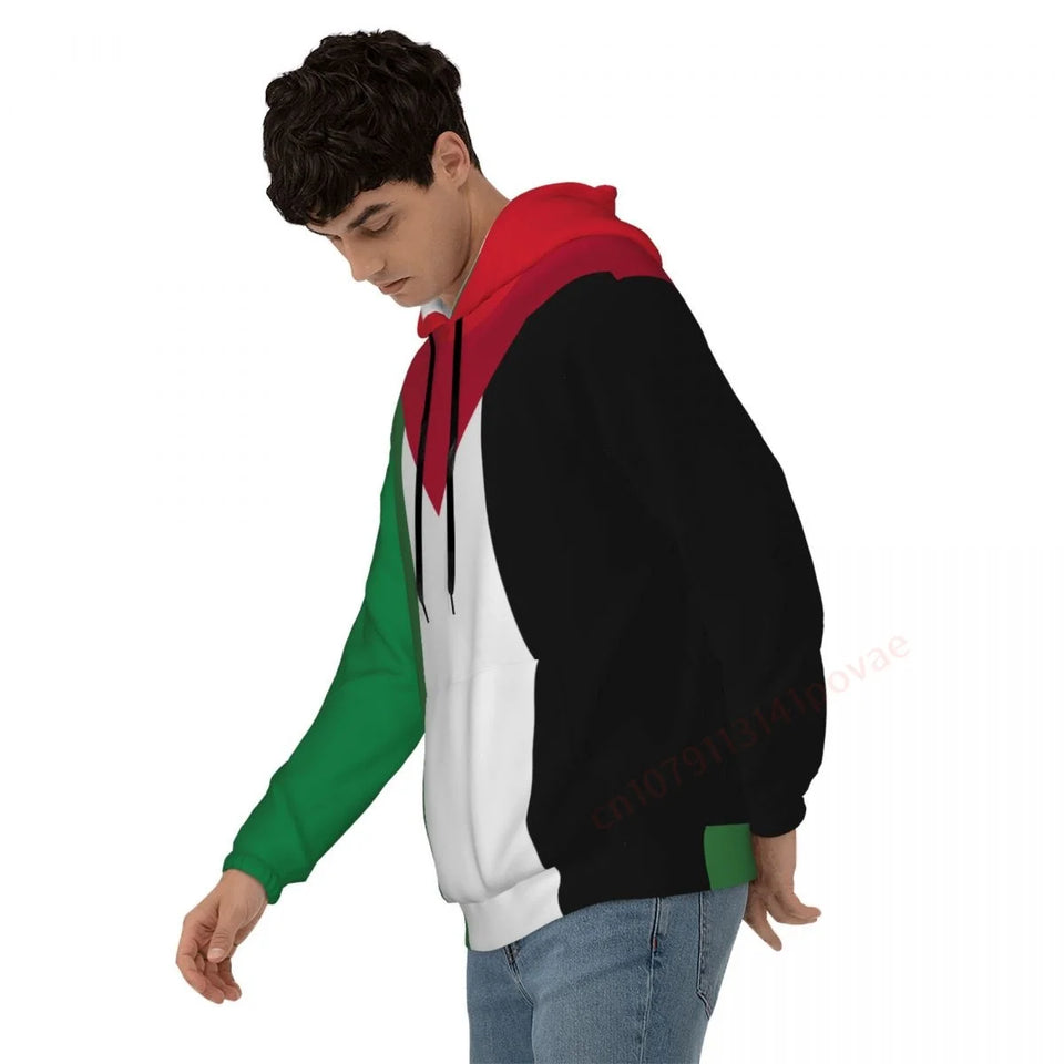 Palestine 3D Fleece Hoodie Polyester Warm With Pocket Super soft Men Women Sweatshirt Unisex Casual Pullover Hoodies