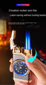 Windproof Gas Lighter Watch